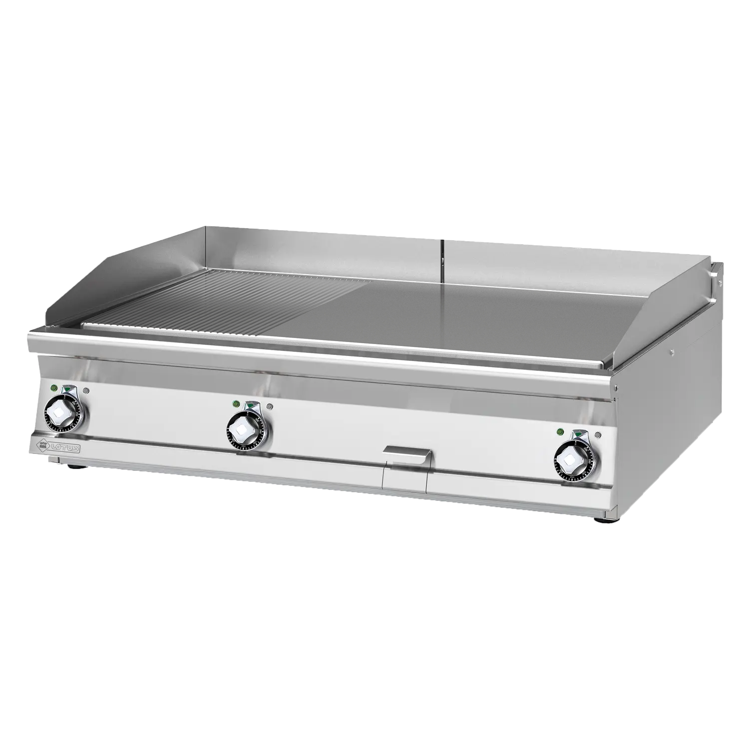 Grilovací deska kombinovaná chromovaná | RM - FTLRT-912ETS