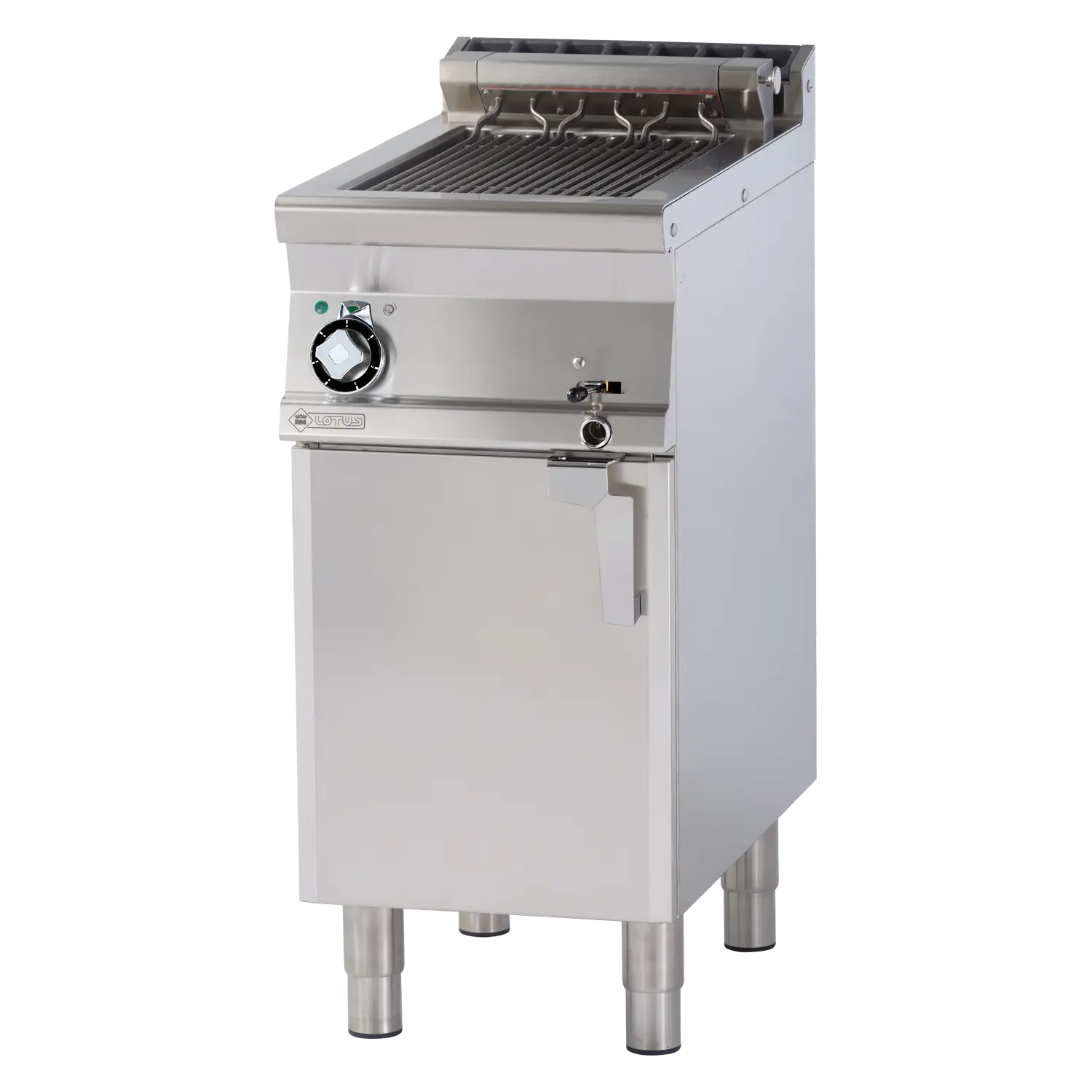 Vodní gril kontaktní elektrický 38x66 s podestavbou 400 V | RM - CWK-94ET