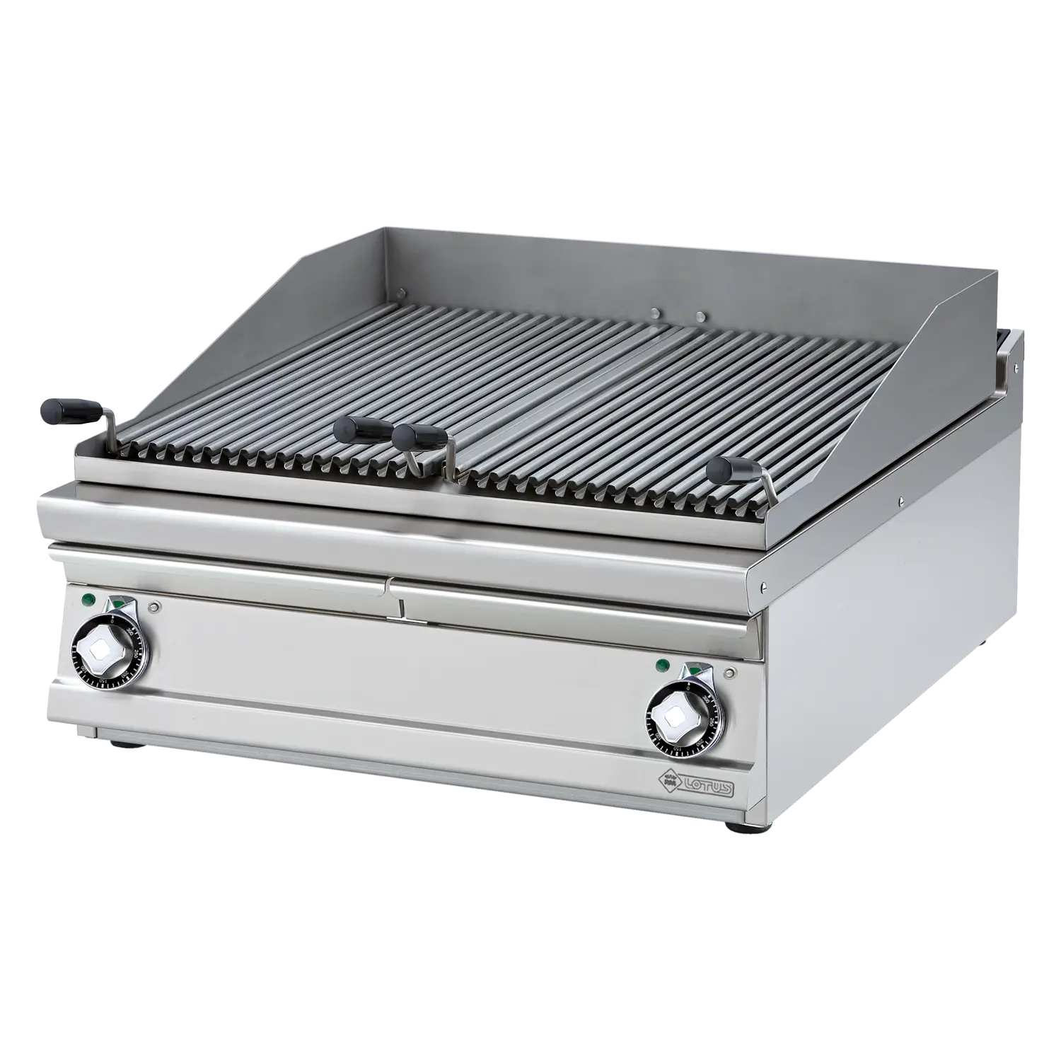 Vodní gril el. ohřev nepřímý dvojitý 2x 38x66 stolní 400 V | RM - CWT-98ET