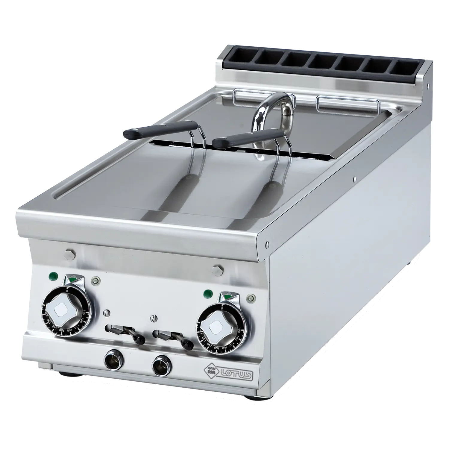 Fritéza elektrická 8 + 8l | RM - F2/8T-94ET