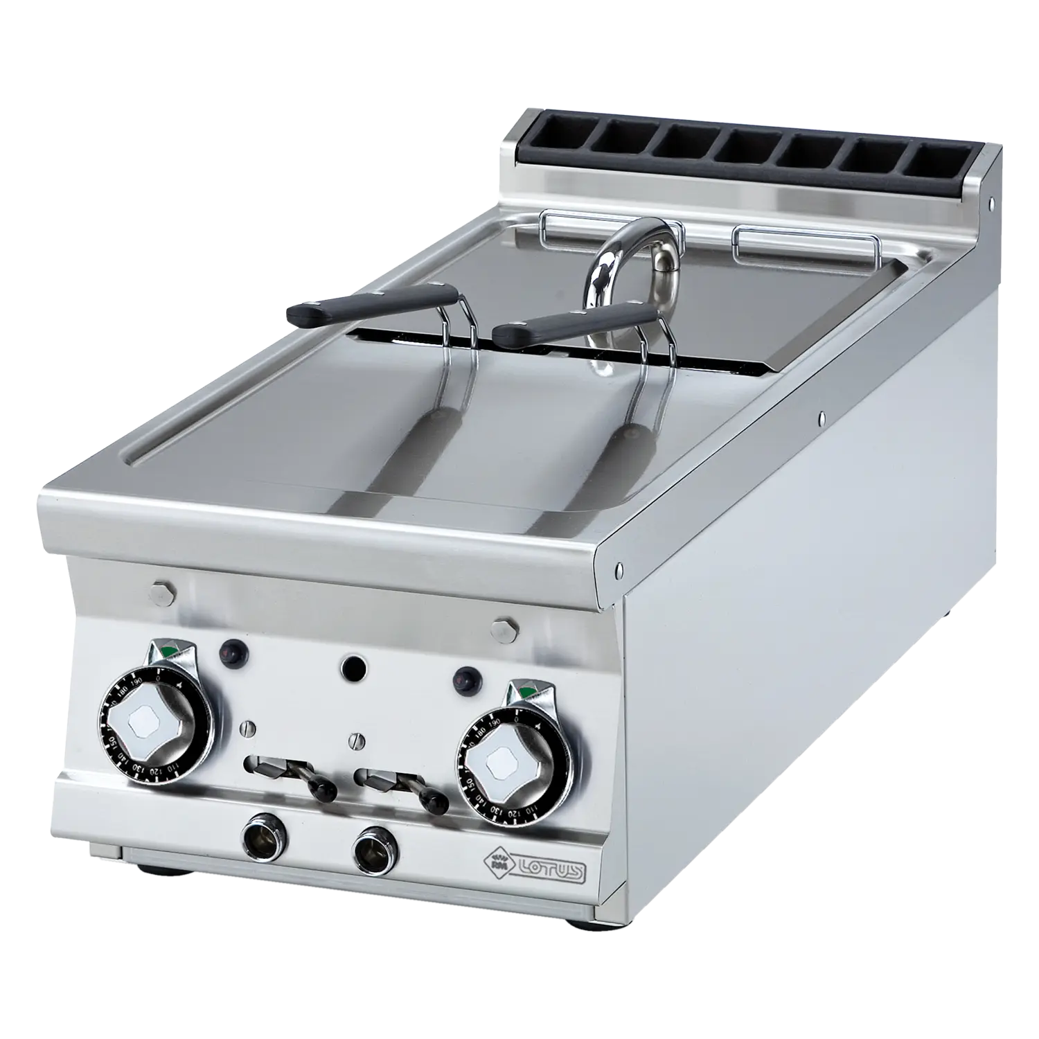 Fritéza plynová 8+8l | RM - F2/8T-94G