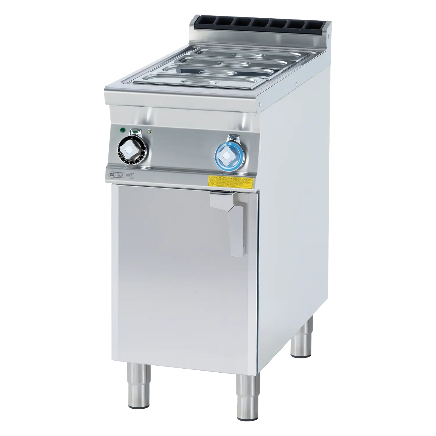 Vodní lázeň elektrická GN 1/1 + 1/3 - 150 s podestavbou | RM - BM-94EM