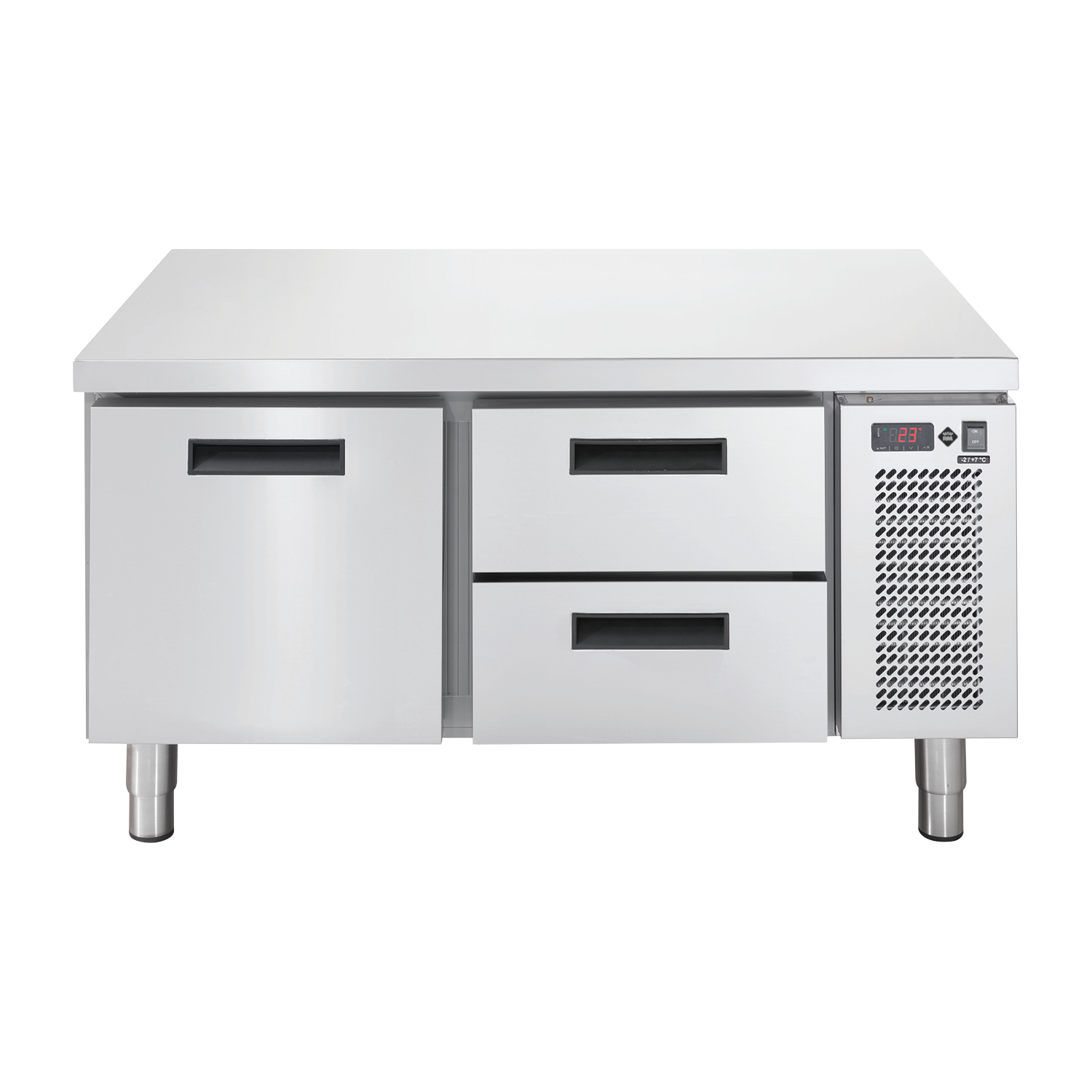 Podestavba chladicí elektrická GN 1/1 deska KIT 2x1+1 zásuvky | RM - LNSR 702 2Z 1Z DKIT