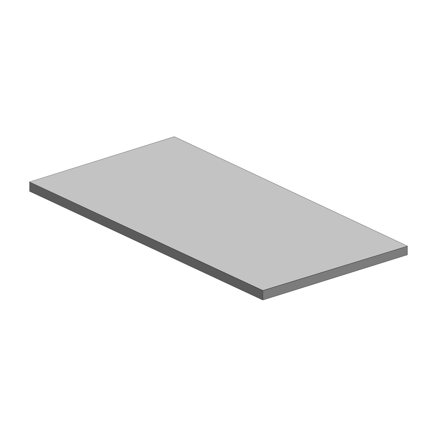 Deska pro SCH/SM 2D bez lemu | RM - SCH/SM 2 DH