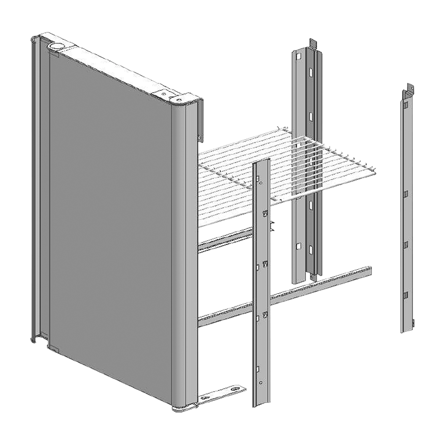 Dveře + pojezdy na rošt pro SCH/SM GN 1/1 | RM - D
