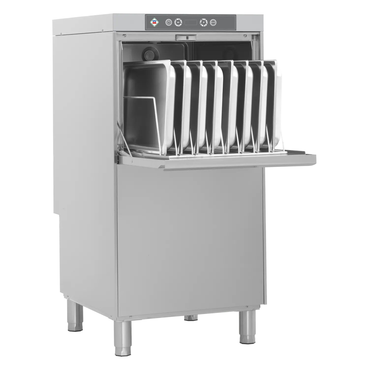 Myčka černého nádobí dvouplášťová 50x60 - 400 V | RM - NT 97