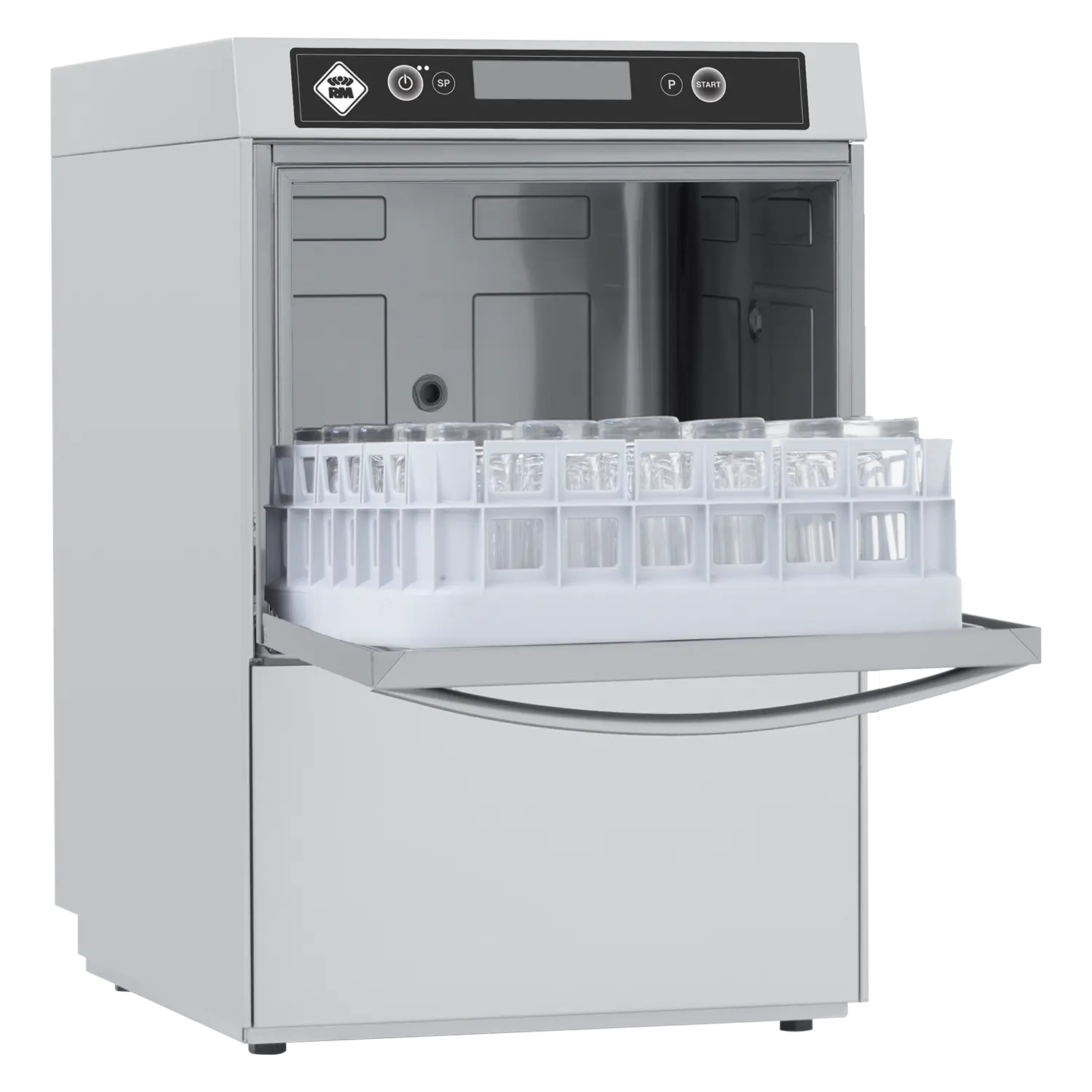 Myčka podstolová dvouplášťová změkčovač 40x40 - 230 V | RM - TTA 42 ABT