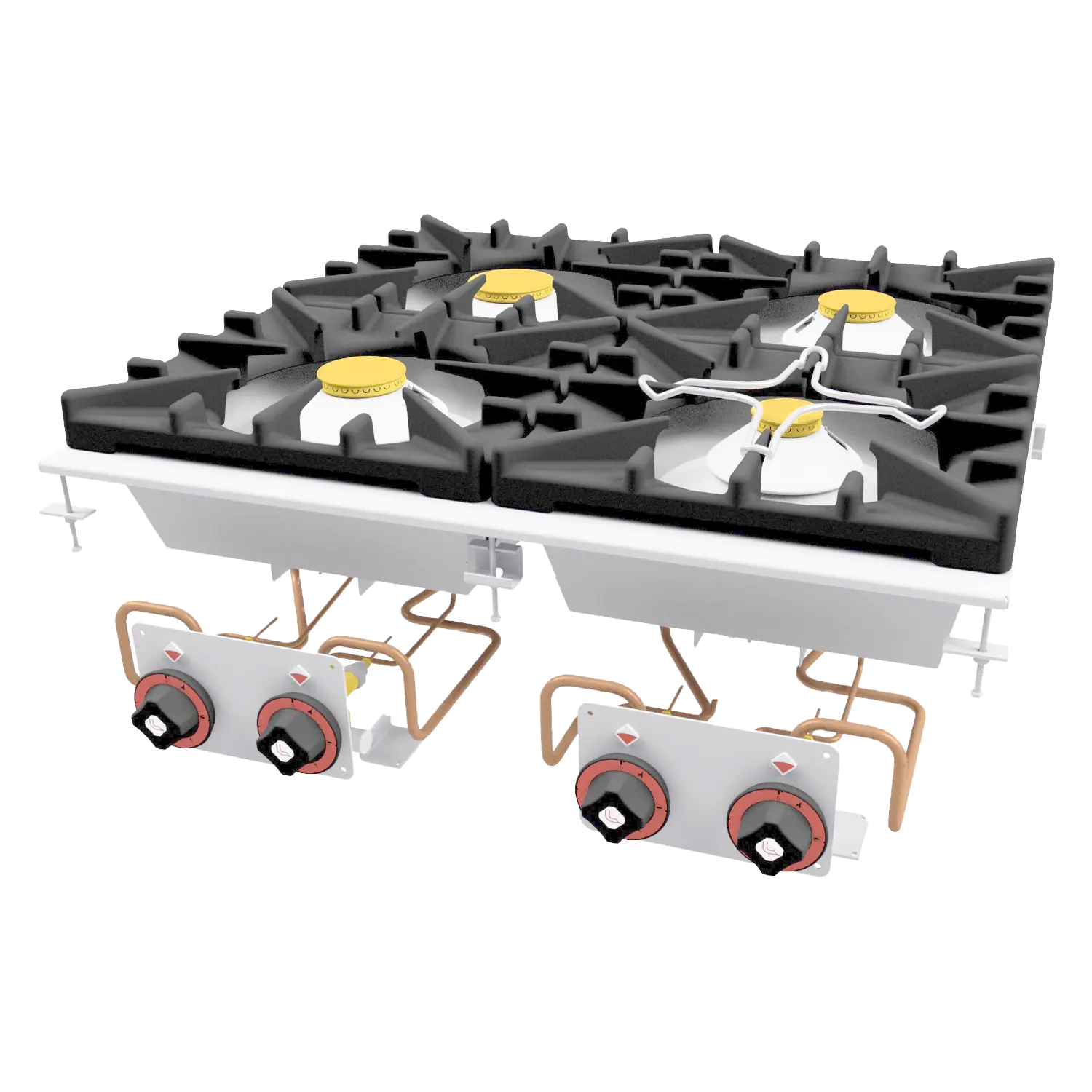 Sporák plynový 4 zóny | RM - PCD-88G