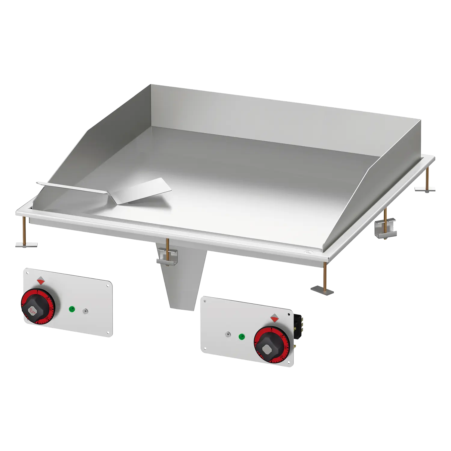 Grilovací deska hladká | RM - FTLD-88ET