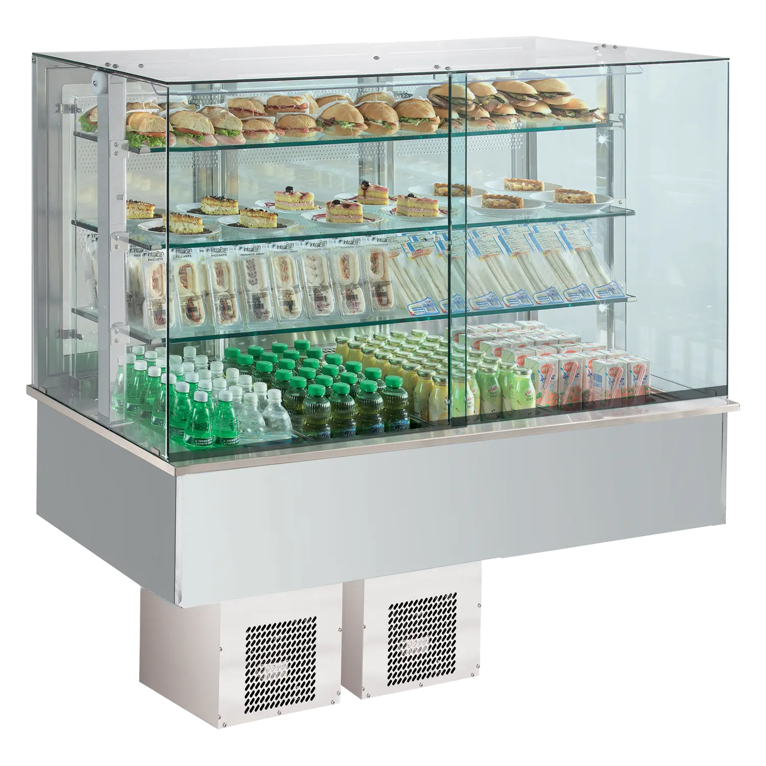 Vitrína chladicí GN 3-1/1 drop-in, otevírání do stran | RM - SL PLATINUM+ 3 DS