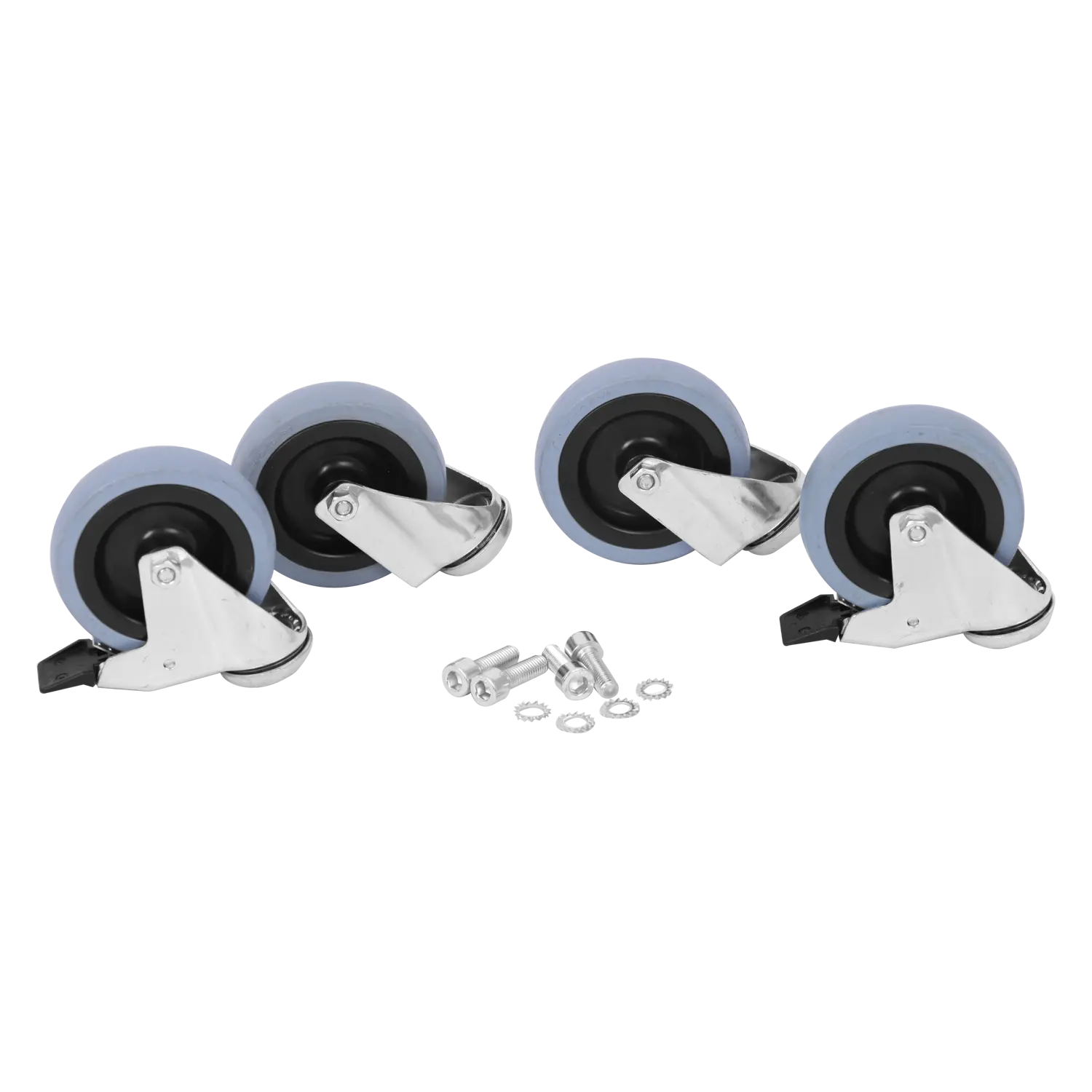 Kolečka s brzdou 6 kusy | RM - SOV80 6