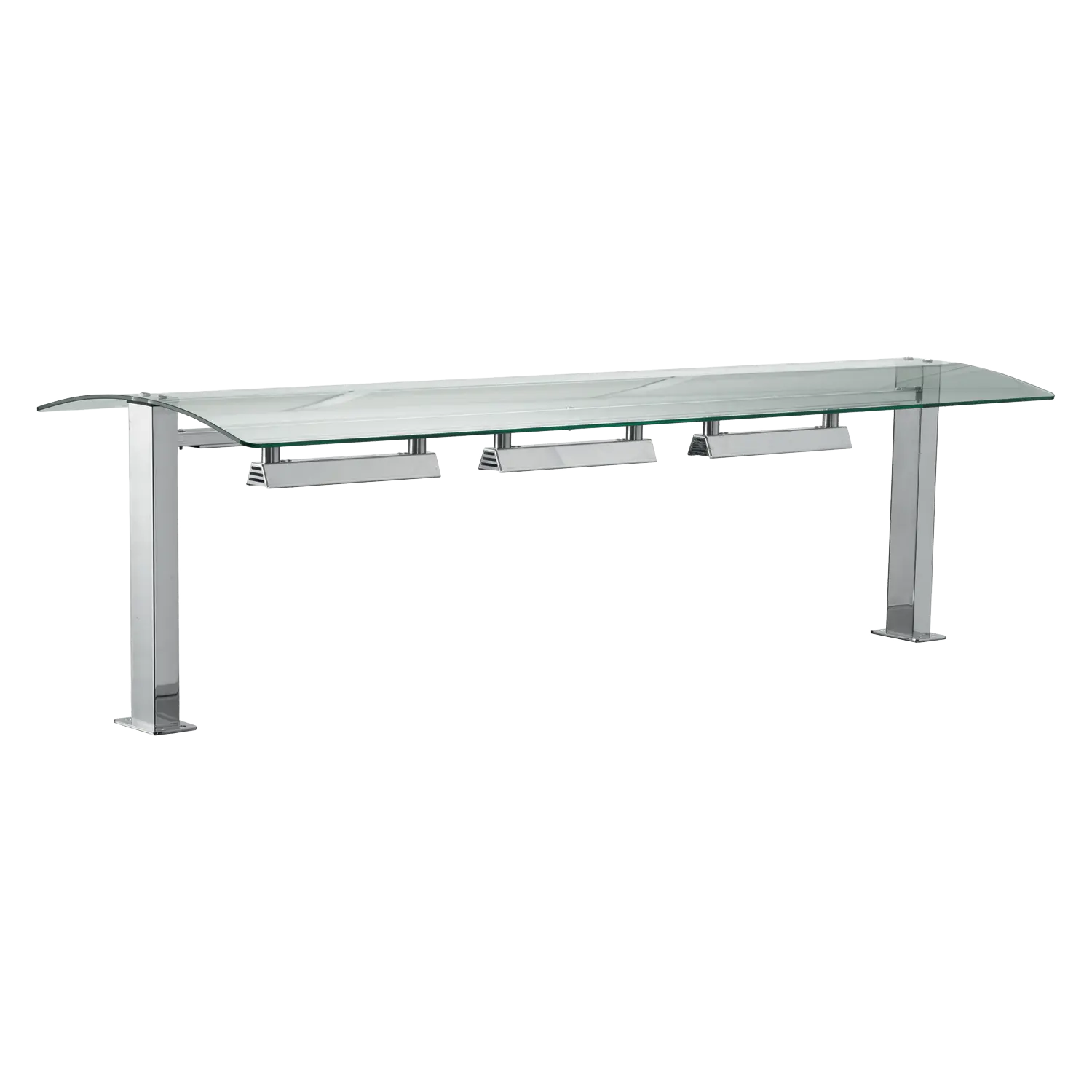 Nástavba elektrická GN 3-1/1, vyhřívání, sklo oblé  | RM - SOV HOT+ 3