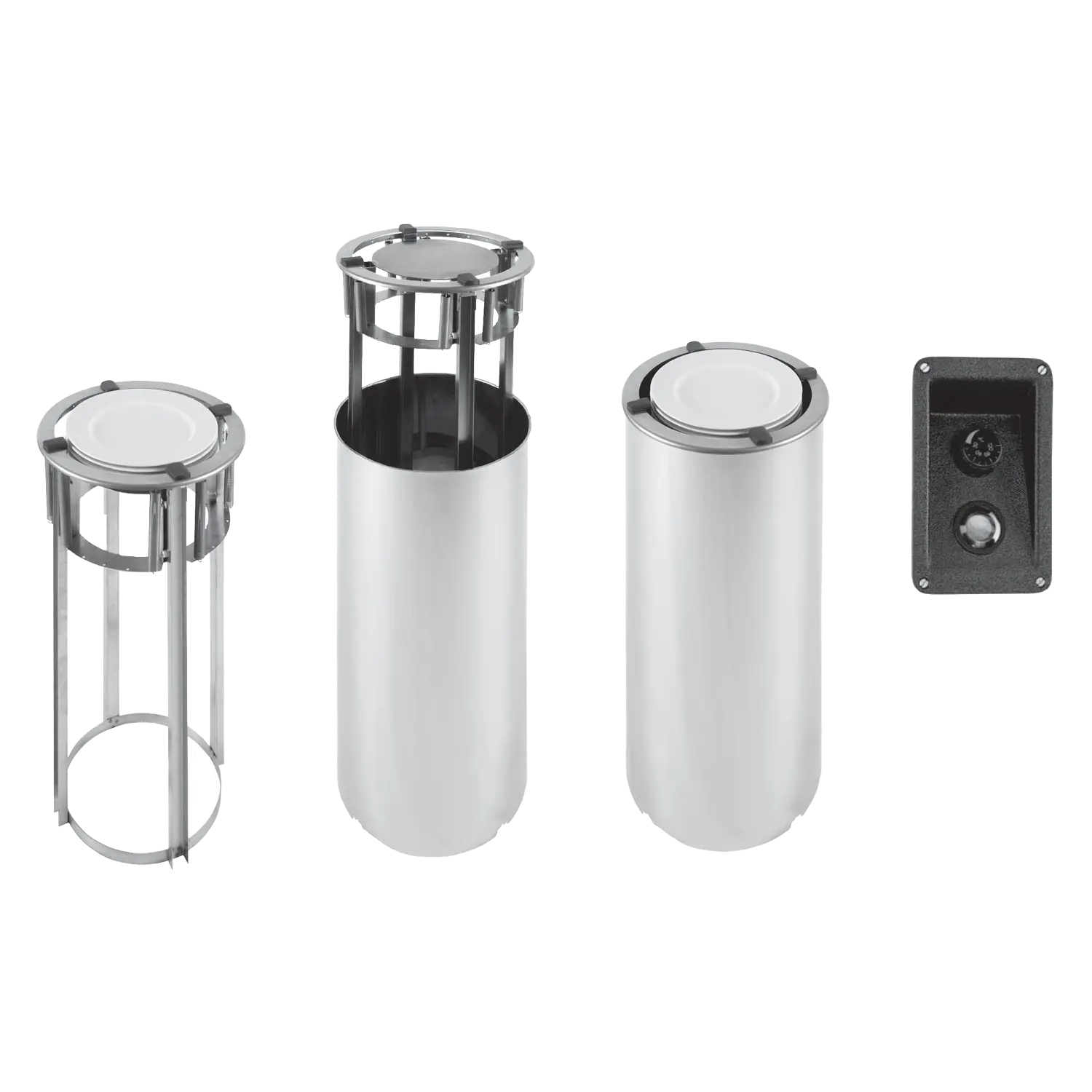 Zásobník talířů vyhřívaná 30x34 cm | RM - SL ZTVL