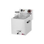 Fritéza elektrická 0,38 kW/l, 8 l stolní s výpustí 230 V | REDFOX - FE 07 V