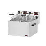 Fritéza elektrická dvojitá 0,42 kW/l, 5+5 l stolní 230 V | REDFOX - FE 44