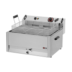 Fritéza elektrická 0,5 kW/l, 30 l stolní s výpustí 400 V | REDFOX - FE 60 T