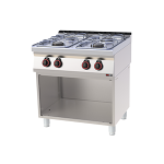 Sporák plynový 4x hořák ECO s podestavbou | REDFOX - SPB 70/80 G
